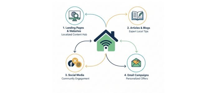 Key Channels to Promote Local Content for Home Service Businesses